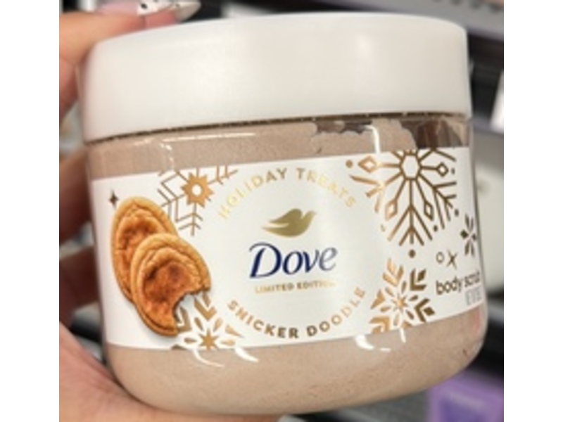 Dove Holiday Treats Snicker Doodle Body Scrub, 15 oz