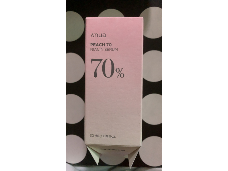 Anua Heartleaf Peach 70% Niacinamide Serum, 30 ml