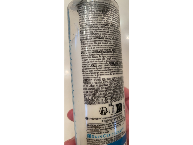 Skinceuticals Gentle Cleansing Cream, 6.4 fl oz/190 mL