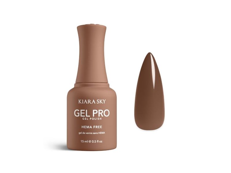 Kiara Sky Gel Pro Gel Polish, Cinnamon Twist, 0.5 fl oz/15 mL
