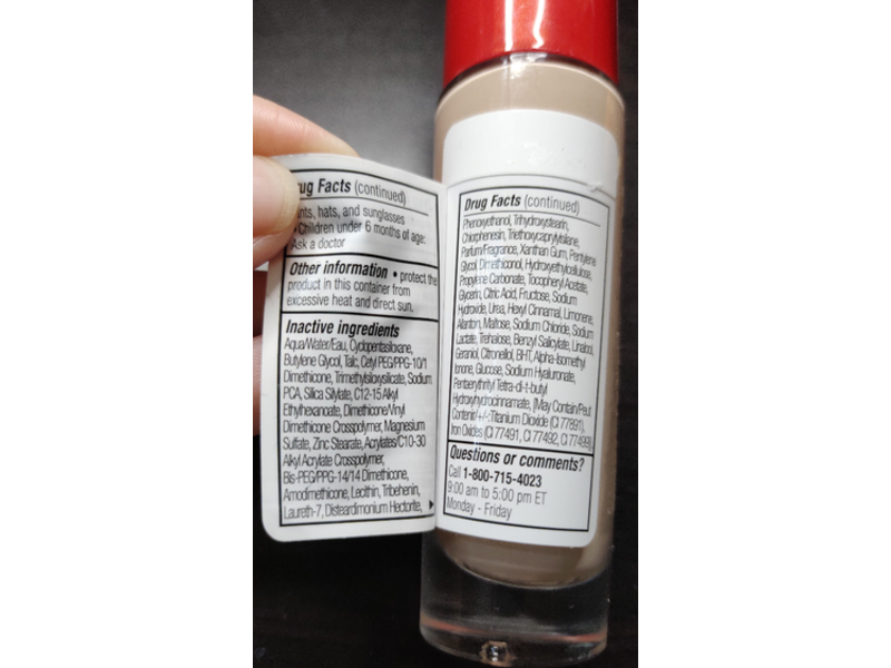 Rimmel Lasting Finish Foundation, 050 Fair Porcelain, 1 fl oz/30 mL