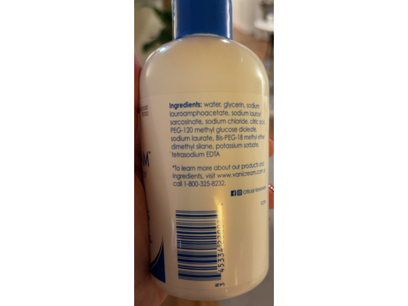 Vanicream Liquid Cleanser, 8 fl oz/237 mL