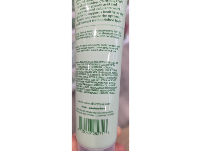 Divi Scalp Reset Shampoo, 5.0 fl oz/150 mL