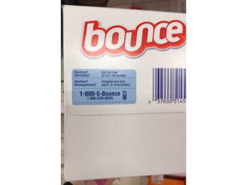 Bounce Free & Gentle Dryer Sheets, 250 Count