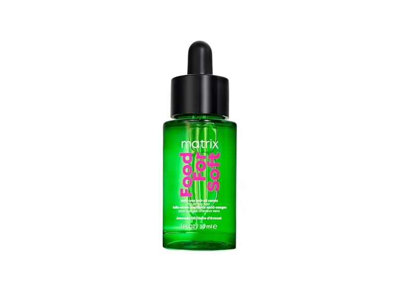 Matrix Food For Soft Multi-Use Hair Oil Serum, Avocado Oil, 1 fl oz/30 mL
