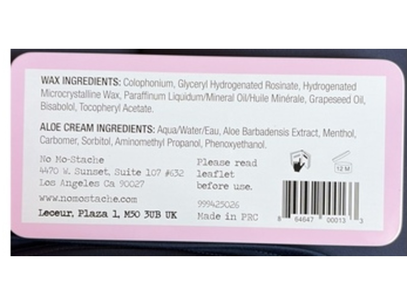 No Mo-Stache Bikini Hair Removal Kit