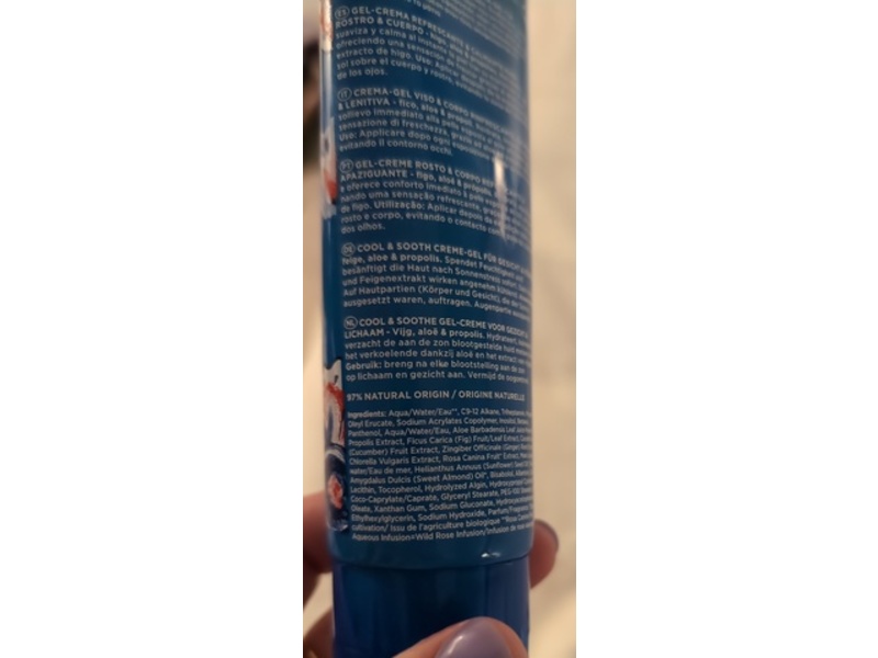 Apivita After Sun Cool & Sooth Face & Body Gel-Cream, 100 mL