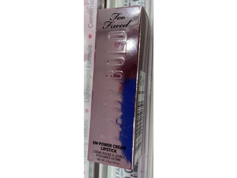 Too Faced Em Power Cream Lipstick, Hopelessly Devoted, 0.11 oz/3.3 g