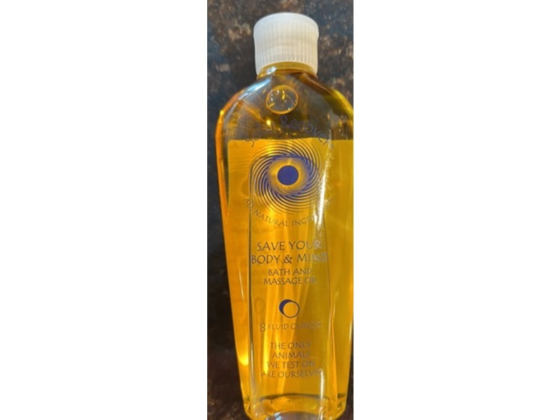Solar Recover Save Your Body & Mind Bath & Massage Oil, 8 fl oz