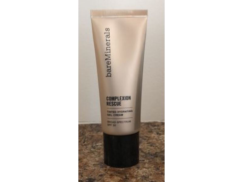 Bareminerals Complexion Rescue Tinted Hydrating Gel Cream, SPF 30, Dune 7.5, 1.18 fl oz/35 mL
