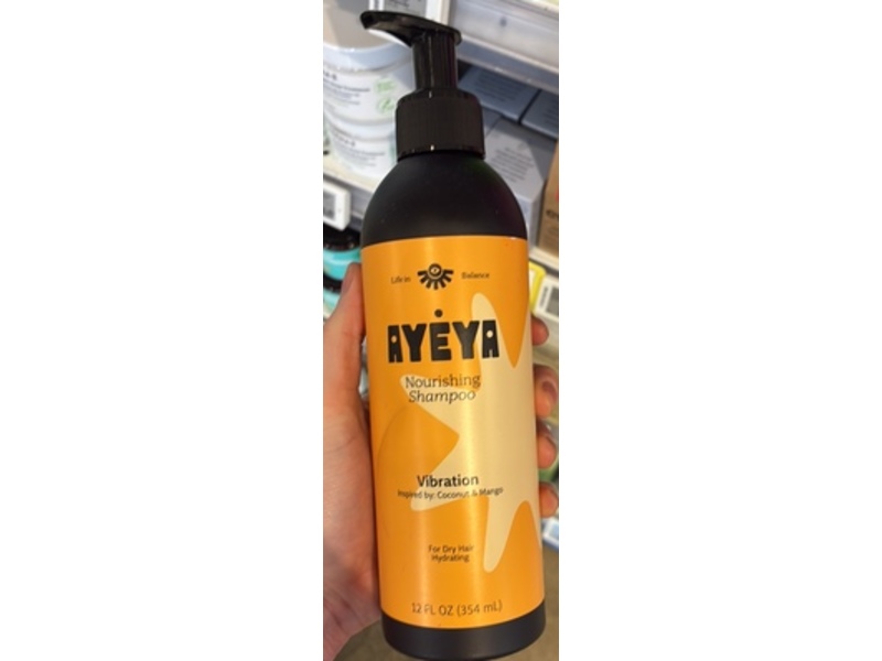 Ayeya Nourishing Shampoo, Vibration, 12 fl oz/354 mL
