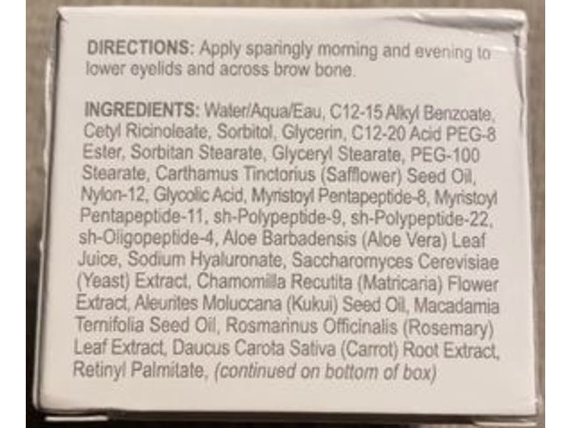 Jan Marini Skin Research Transformation Eye Cream, 0.5 oz / 14 g