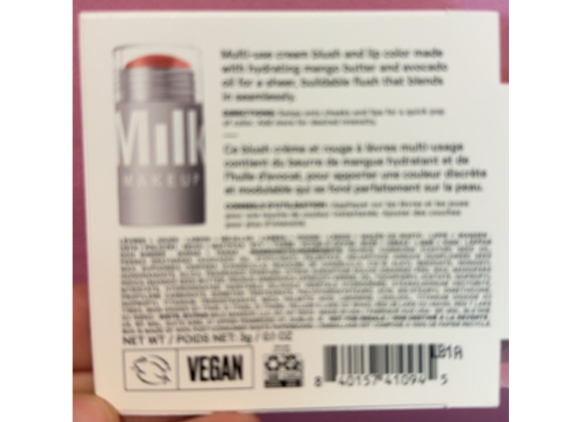 Milk Makeup Mini Lip + Cheek Tint, Rally, 0.21 oz/6 g