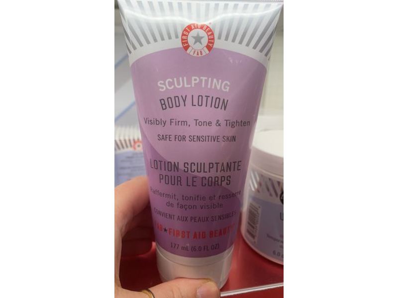First Aid Beauty Sculpting Body Lotion, 6 fl oz/177 mL