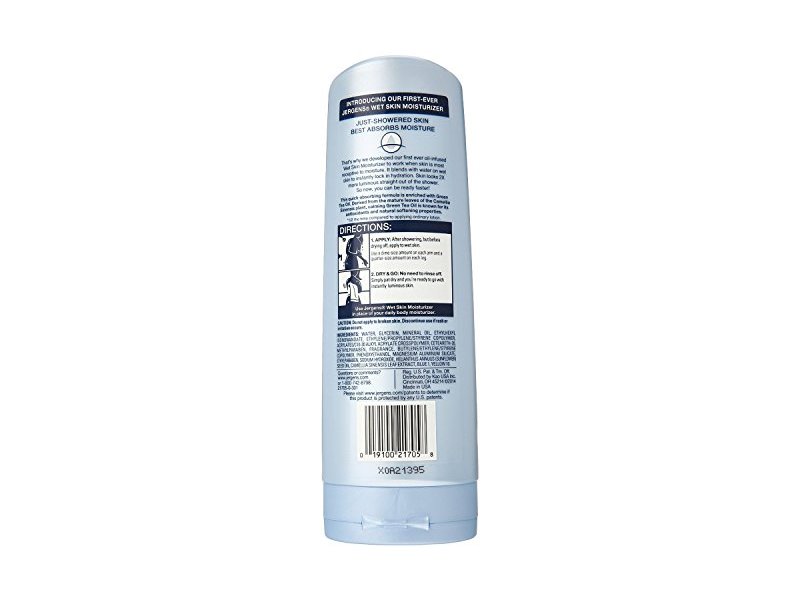 jergens wet skin moisturizer green tea