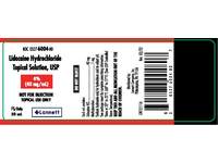 Lidocaine Hydrochloride Topical Solution, USP 4%, 50 mL Lannett (RX) - Image 2