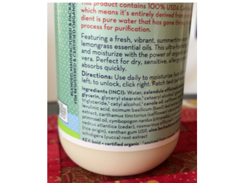 California Baby Summer Blend Everyday Lotion, 8.5 fl oz/251 mL