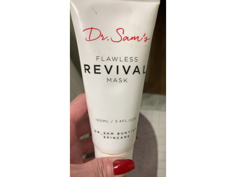 Dr. Sam's Flawless Revival Mask, 3.4 fl oz/100 mL