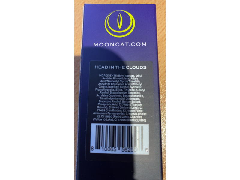 Mooncat Nail Lacquer, Head In The Clouds, 0.4 fl oz/12 mL