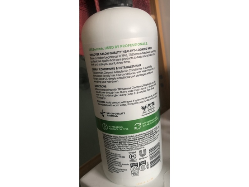 TRESemme Cleanse & Replenish Conditioner, 940 mL