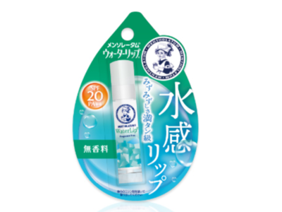 Rohto Mentholatum Lip Balm, Water Lip, SPF 20 PA++, Unscented, 4.5 g