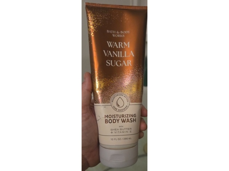 Bath & Body Works Moisturizing Body Wash, Warm Vanilla Sugar, 10 fl oz/296 mL