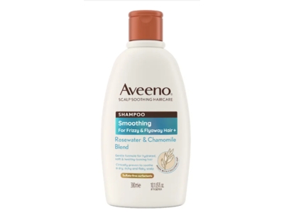 Aveeno Scalp Soothing Haircare Shampoo, Rosewater & Chamomile Blend 10.1 fl oz/300 mL