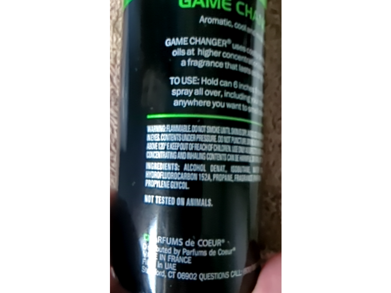 Designer Imposters Parfums De Coeur Fragrance Body Spray, You'll Love Game Changer, 4 oz/113 g