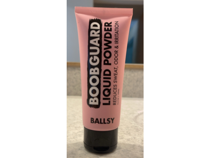 Ballsy Boob Guard Liquid Powder, 3.4 oz/100 mL