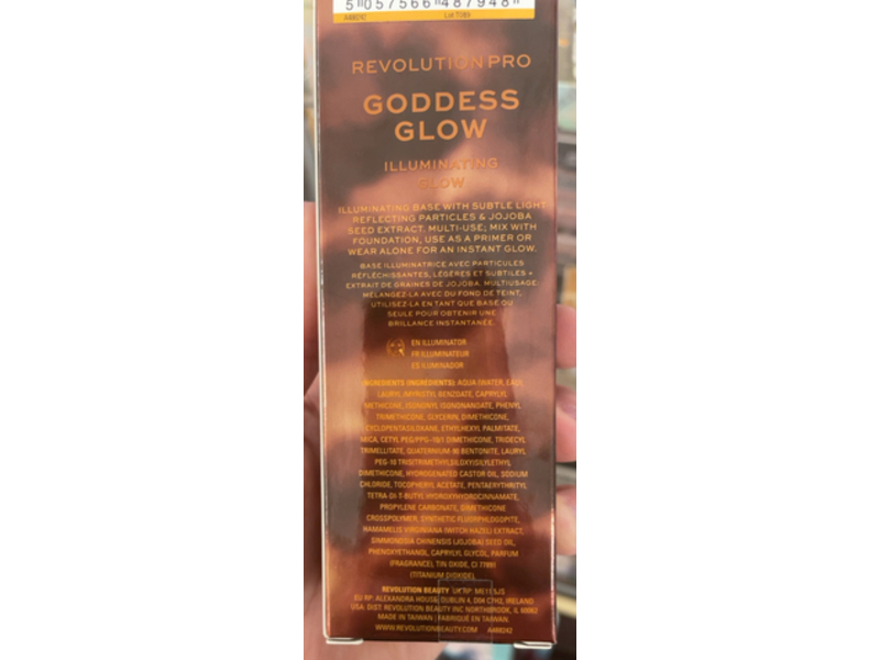 Revolution Pro Goddess Glow Illuminating Primer, 1.01 fl oz/30 mL