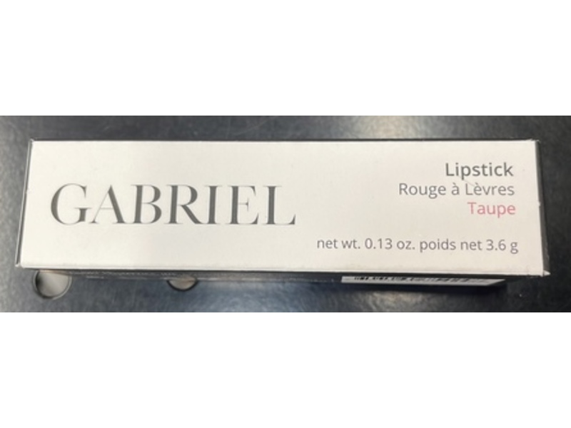 Gabriel Cosmetics Lipstick, Taupe, 0.13 oz/3.6 g