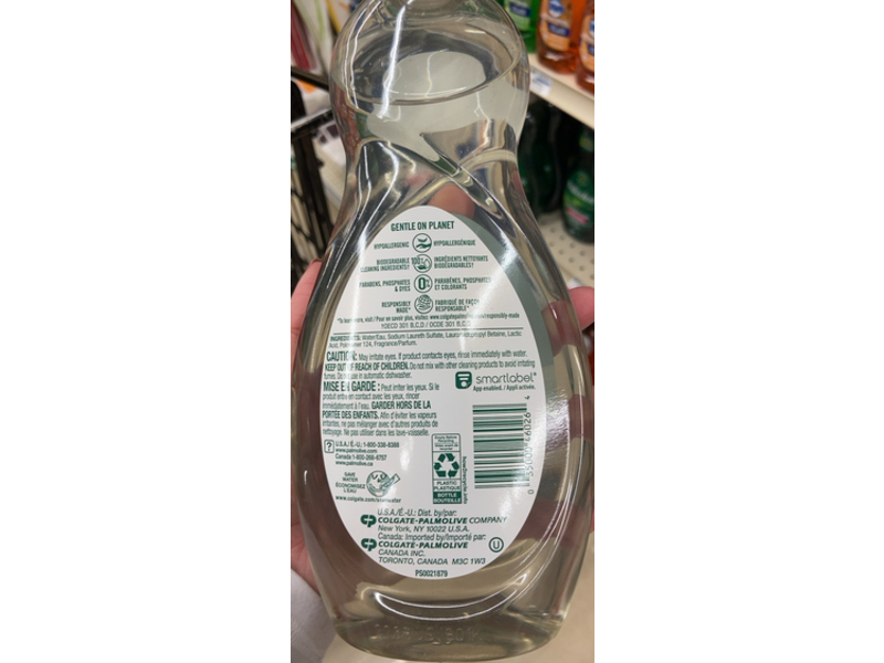 Palmolive Ultra Dishwashing Liquid, Pure + Clear Spring Fresh, 20 fl oz/591 mL