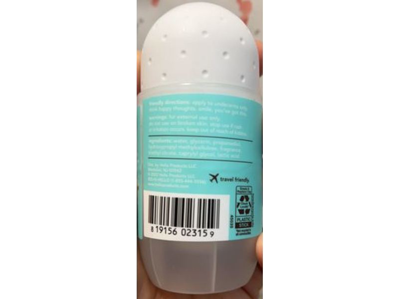 Hello Sweet Coconut Roll-o\On Deodorant, 1.49 fl oz/50 mL