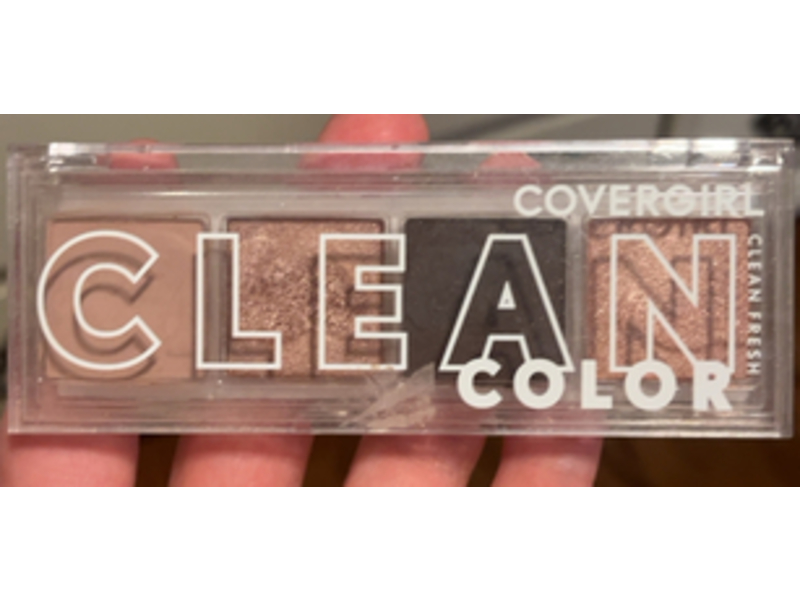 Covergirl Clean Fresh Clean Color Eyeshadow, 232 Cool Berry, 0.14 oz/4g