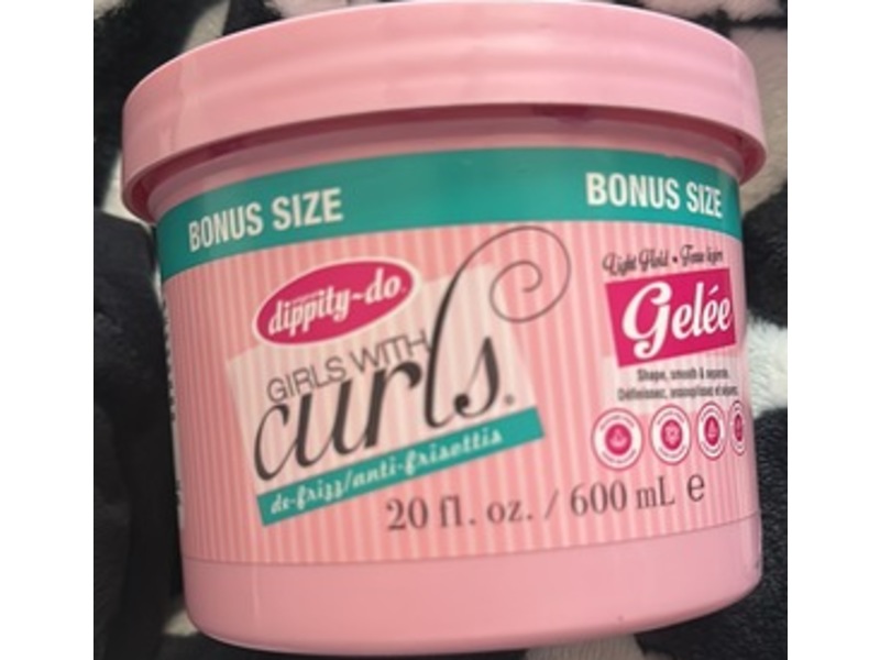 Dippity-Do Girls With Curls, Light Hold Gelee, 20 fl oz/600 mL