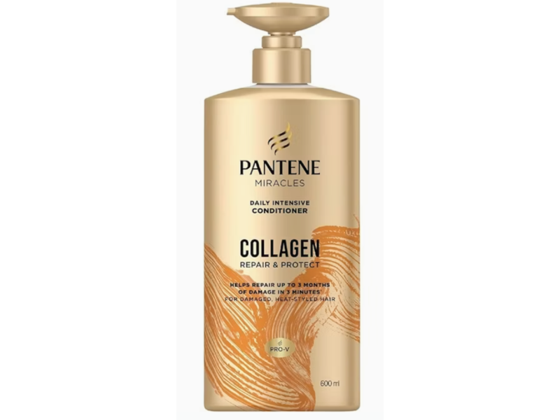 Pantene Miracle Daily Intensive Conditioner, Collagen, 600 mL