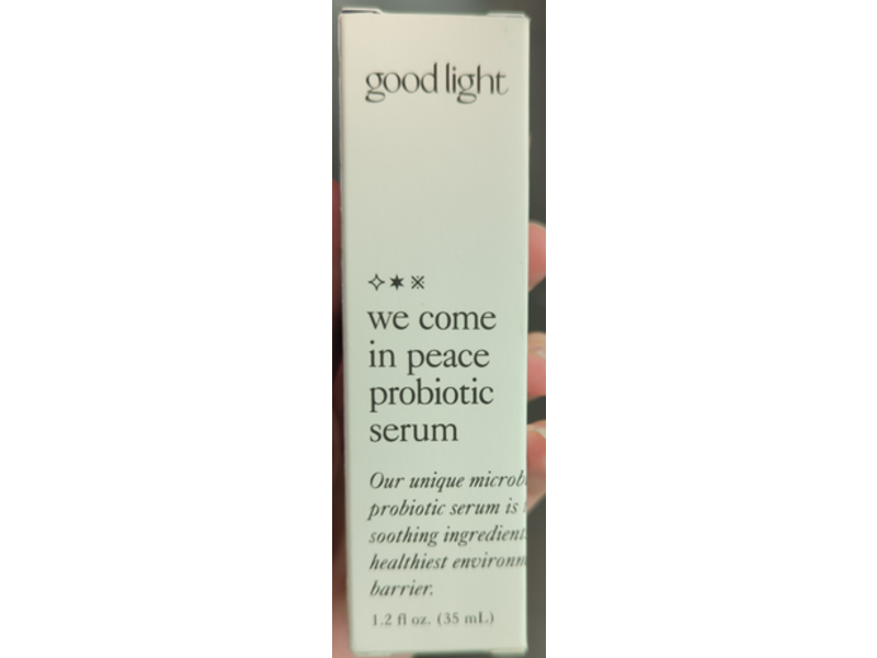 good light We Come In Probiotic Serum, 1.2 fl oz/35 mL