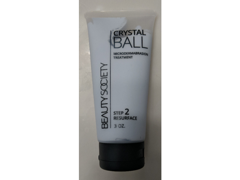 Beauty Society Crystal Ball Microdermabrasion Treatment, Step 2 Resurface, 3 oz
