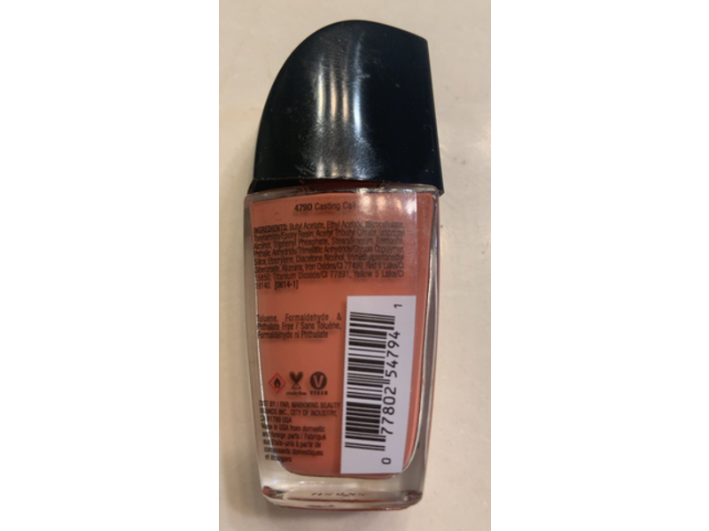 wet n wild Shine Nail Color, 479D Casting Call, 0.41 fl oz/12.3 mL