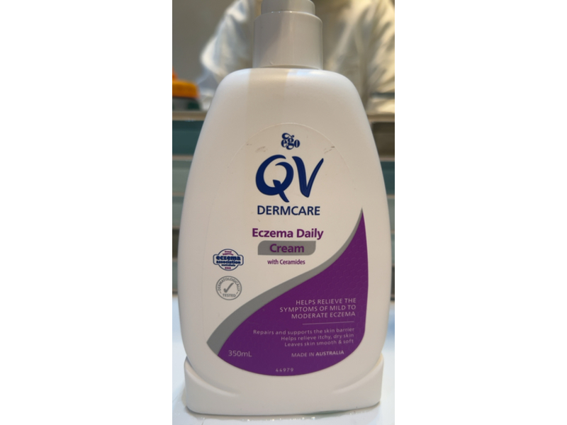 Ego Qv Dermcare Eczema Daily Cream, Ceramides, 350 mL