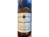 All Natural Cosmetics Clean Hands Gel, 8 fl oz/237 mL - Image 3