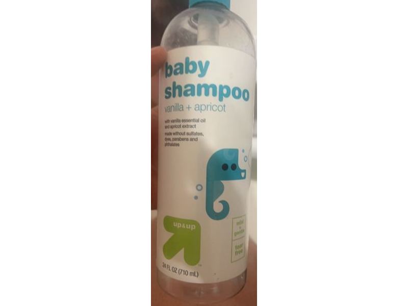 Up&Up Baby Shampoo, Vanilla + Apricot, 24 fl oz/710 mL