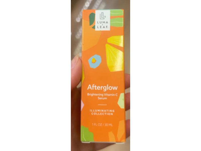 Luma & Leaf Afterglow Brightening Vitamin C Serum, 1 fl oz/30 mL