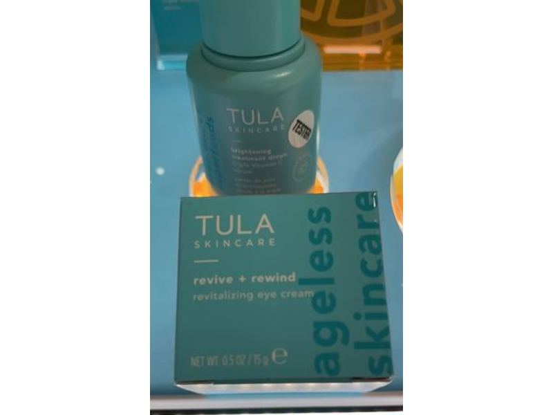 Tula Skin Care Revitalizing Eye Cream, Revive & Rewind, 0.5 oz/15 g