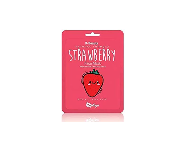 Saplaya Face Mask, Strawberry, 0.8 oz/25 mL