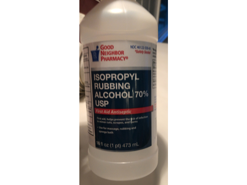 Good Neighbor Pharmacy Isopropyl Rubbing Alcohol, 70 % USP, 16 fl oz/473 mL