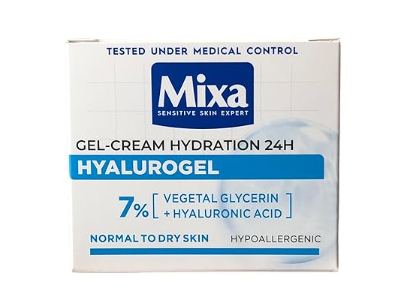 Mixa Hyalurogel Hydration Cream, Rice, 50 mL