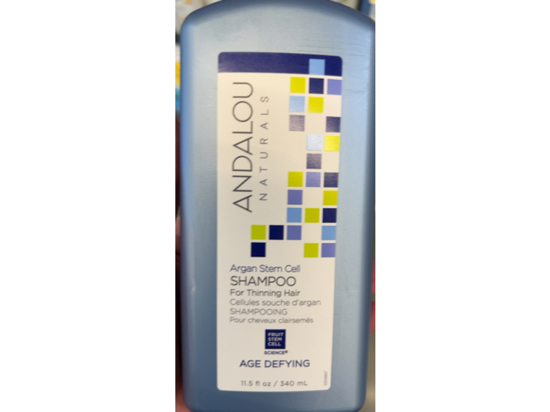 Andalou Naturals Shampoo, Argan Stem Cell,11.5 fl oz/340 mL