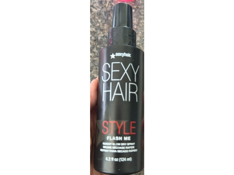 Sexy Hair Style Flash Me Quickly Blow Dry Spray, 4 oz 124 mL