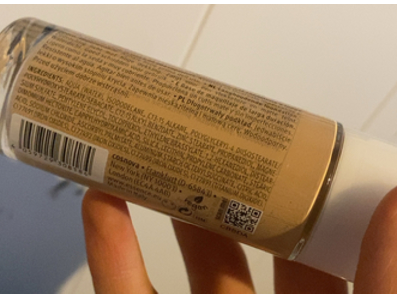 Essence Stay All Day Long-Lasting Foundation, 10 Soft Beige, 1.01 fl oz/30 mL